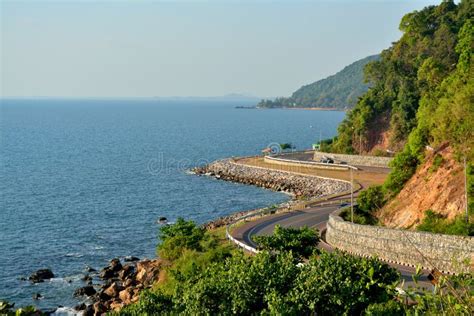 Road Beside Sea Stock Photo Image Of Province Thailand 83546720