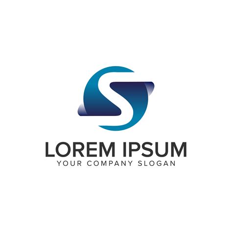 Letter S Modern 3d Logo Design Concept Template Fully Editable 612912