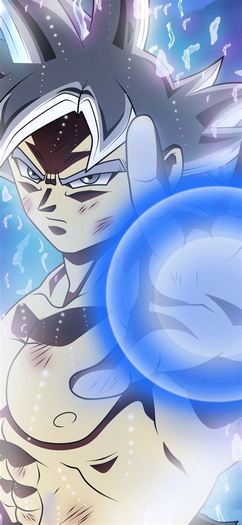 Download 1125x2436 Wallpaper Ultra Instinct Dragon Ball Anime Boy Angry Son Goku Iphone X