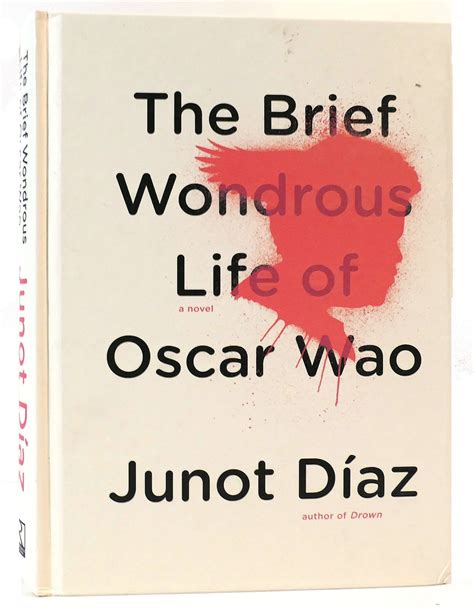 The Brief Wondrous Life Of Oscar Wao Junot Diaz First Edition First Printing
