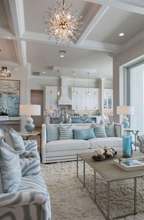 70 Comfortable Coastal Style Living Room Decor Ideas Livingroomdecor