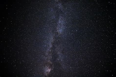 Premium Photo Milky Way Galaxy Long Exposure Photograph With Grain