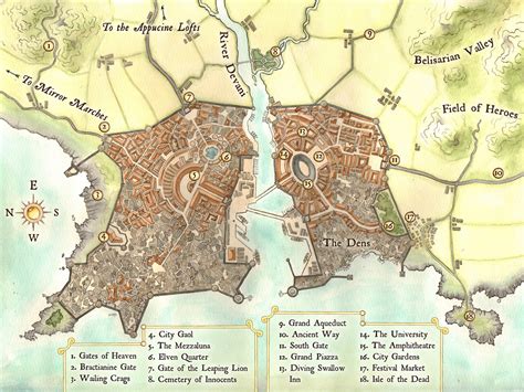 Cartographers Guild Renaissance City By Lingon