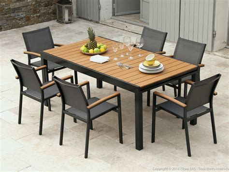 Maybe you would like to learn more about one of these? table de jardin imitation bois