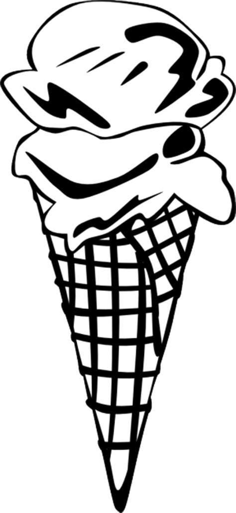 Ice cream black and white icons set in sketch style. catfish food clipart black white 20 free Cliparts ...