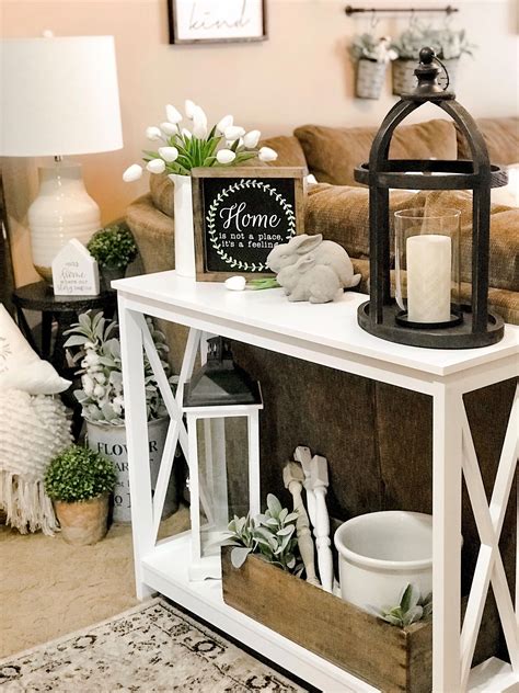Console Tables Are Perfect For Showcasing Your Lanterns And Home Decor