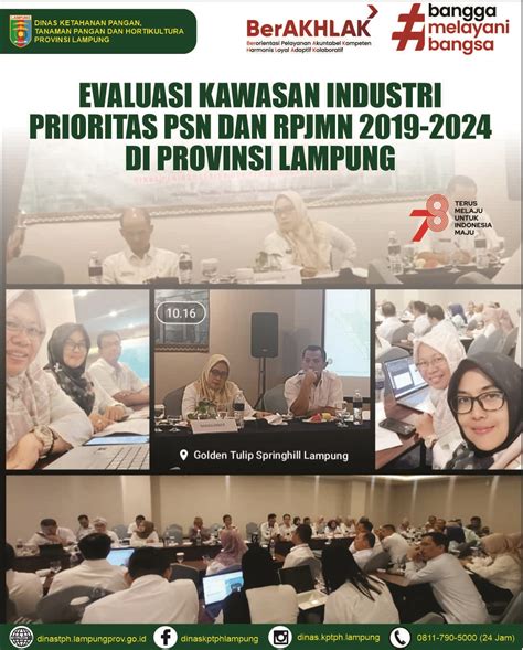 Evaluasi Kawasan Industri Prioritas PSN Dan RPJMN 2019 2024 Di Provinsi