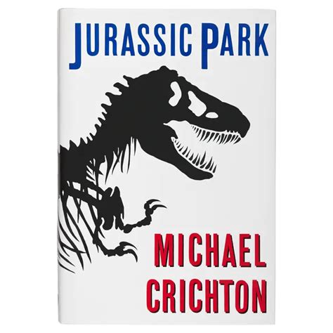Jurassic Park By Michael Crichton Alfred A Knopf First Edition Fonts In Use In 2022