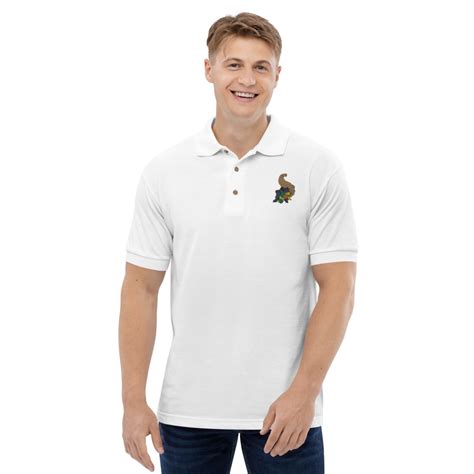 Mockup polo free png stock. SQ Styles Horn of Plenty Embroidered Polo Shirt | SQ Styles