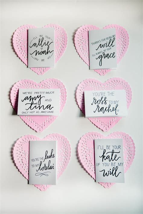 Inspired Idea: Hand Lettered Valentine's Day Cards - Lauren Conrad