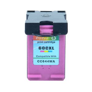 Please refine the important parameters by the selling assistant when making a purchase. 1PK 60XL Color Ink Cartridges fit For HP Deskjet D1620 ...