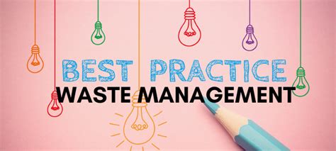 Top 6 Best Practices For Waste Management Kestrel Tellevate LLC