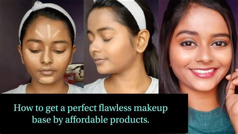 How To Get A Perfect Flawless Makeup Base By Using Affordable Products
