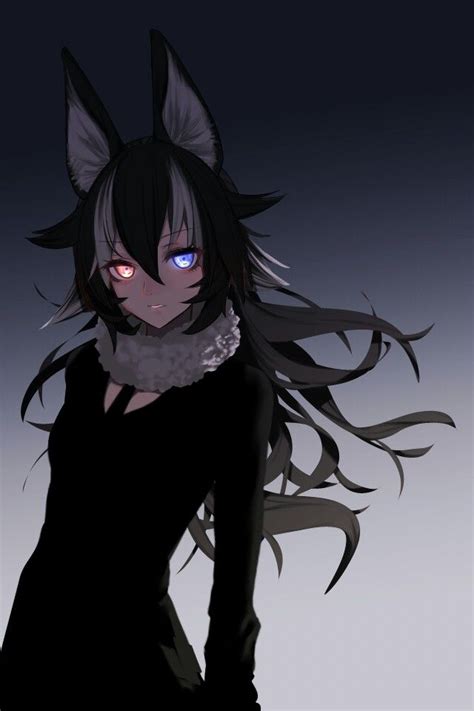 Grey Wolf Kemono Friends Cat Girl Manga Dessin Manga Anime
