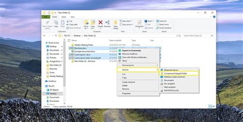 How To Compress Files To A Zip Archive In Windows