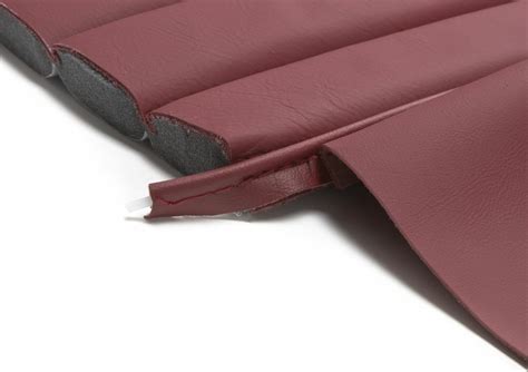 satz ledersitzbezüge jaguar xk140 ots dunkelrot leather seat covers ebay