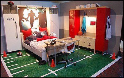 Room ideas → boys bedroom sports decor images. like this!! | Teenage boy room, Boy sports bedroom, Sports ...