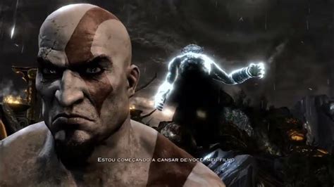 God Of War 3 Remastered Zeus Kill Kratos Walkthrough 1018p 60fps Youtube