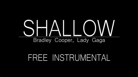 Free karaoke music megarelease ipod/vj edition 2 o. SHALLOW | FREE INSTRUMENTAL LYRICS KARAOKE - YouTube