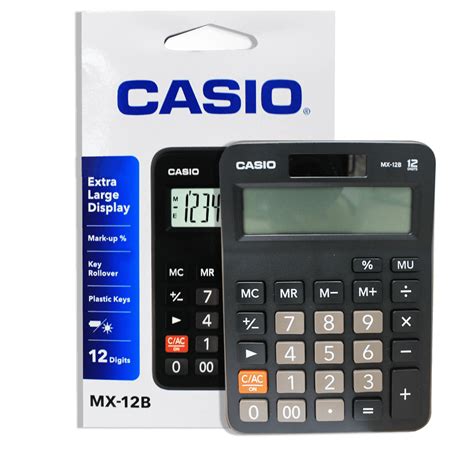 Calculadora Casio De Mesa Digitos Mx B Comsucre Online