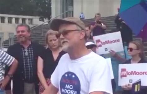 Watch This Christian Protesters Evil Laugh When A Gay Man Mentions The