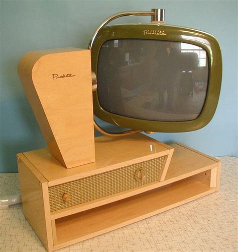 Predicta Chalet Color Tv Vintage Television Vintage Tv Vintage Decor