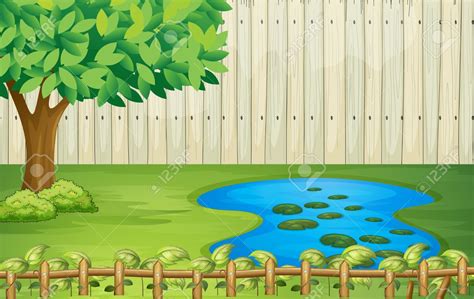How to draw a garden scenery. Garden pond clipart 20 free Cliparts | Download images on ...