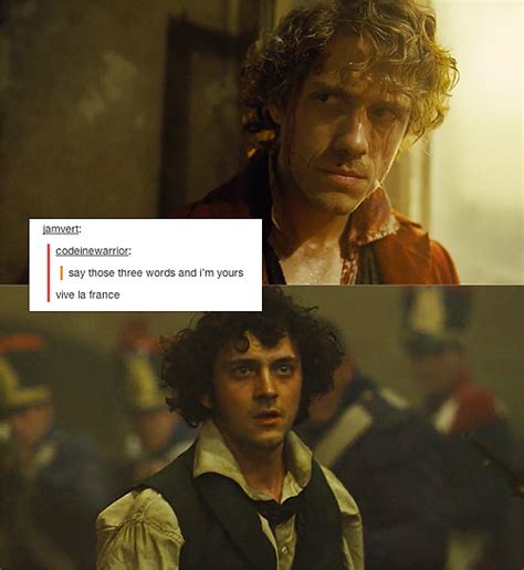 Enjolras And Grantaire Text Posts Les Miserables Enjolras Grantaire