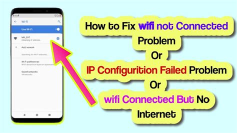Best Way To Fix Wifi Connected But No Internet Wifi Connection