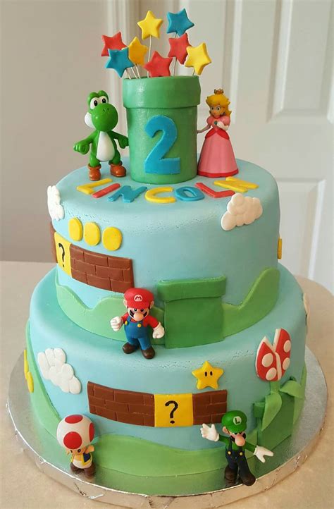 Mario Cake By Bake My Day Cake Mario Cake Baking Classes