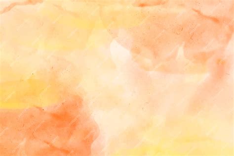 Free Vector Abstract Orange Watercolor Background