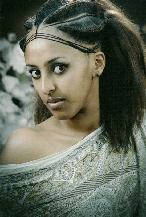 20 Easy Hairstyles For The Fabulous Girl On The Go Ethiopian Hair Ethiopian Braids Braided