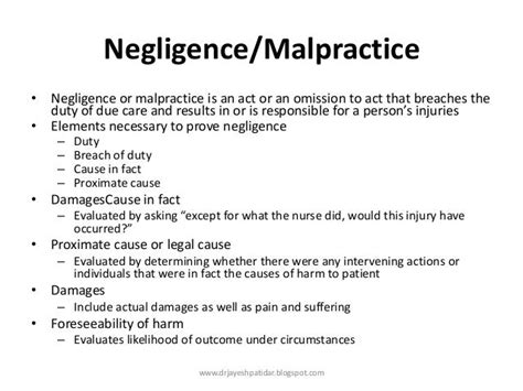 What Is The Difference Between Negligence And Malpractice