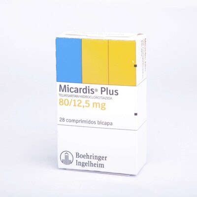 Micardis Plus Telmisart N Mg Hidroclorotiazida Mg