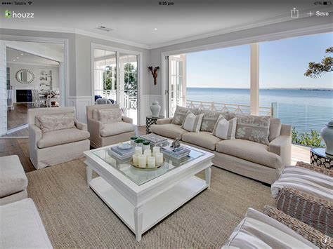Decorating Ideas Coastal Style Living Room Hamptons Style Homes