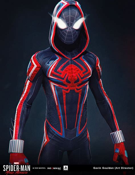 Art And Photos Spider Man Miles Morales 2099 Suit Uptown Pride