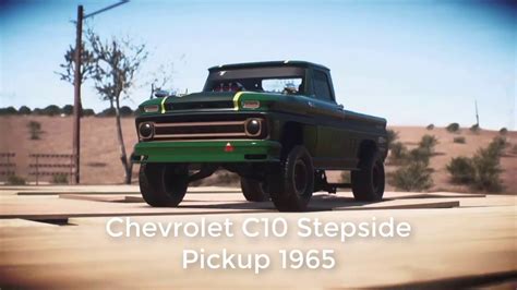 Nfs Payback Chevrolet C10 Stepside Pickup 1965 All Parts Youtube