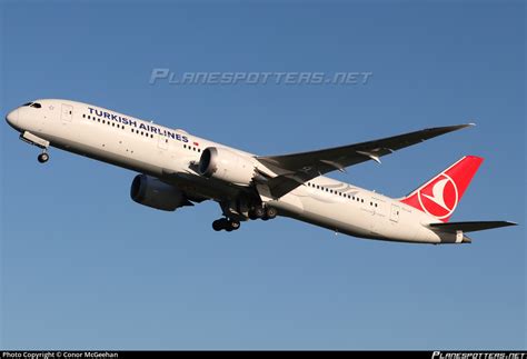 Tc Lle Turkish Airlines Boeing Dreamliner Photo By Conor Mcgeehan