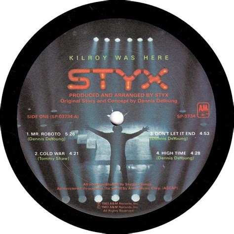 Styx Kilroy Was Here Disc Vinil Original Noiz