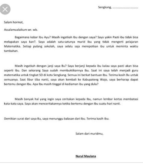 Contoh Salam Penutup Dalam Surat Dinas Adalah : Bagian Bagian Surat