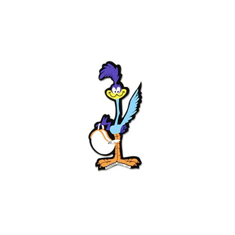 Road Runner With Helmet Decal Mooneyes English Edition