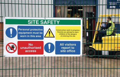 Banner Signs Ppe Must Be Worn Site Safety Signs Seton Uk