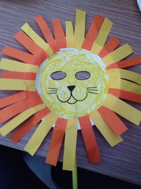 Lion Mask Craft to Toddlers Family Worship Night, Lion Mask, Masks