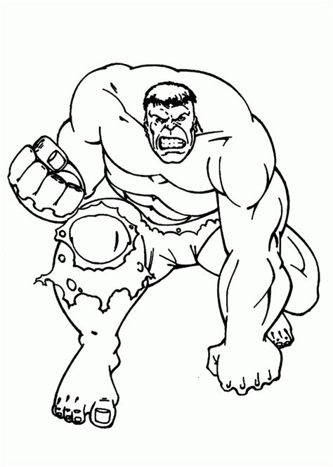 Click the marvel avengers hulk coloring pages to view printable version or color it online compatible with ipad and android tablets. Incredible Hulk Coloring Pages at GetDrawings | Free download