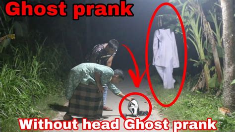Ghost Prank In Public A Ghost Without Head Funny Must Watch Youtube