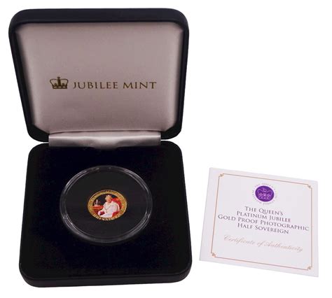 Queen Elizabeth Ii Ascension Island 2022 Gold Proof Photographic Half