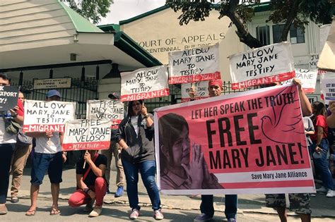 Marcos Urged Seek Clemency For Mary Jane Veloso Abs Cbn News