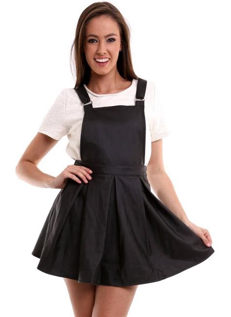 Black Overall Dress