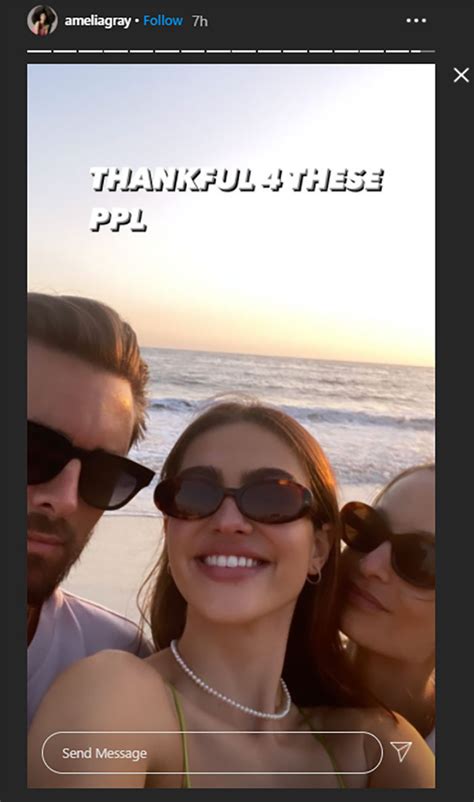 Scott Disicks New Girlfriend Amelia Hamlin ‘thankful For Beau On Thanksgiving Shares Latest