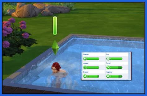 Mod The Sims Gain Hygiene From Swimming By Tanja1986 • Sims 4 Downloads